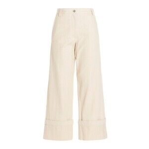 Moncler Genius Cropped Flared Pants With Cuffed Hems - NWT